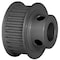 B&B Manufacturing 28-3P09M6FA6, Timing Pulley, Aluminum, Clear Anodized,  28-3P09M6FA6 - alternate 2